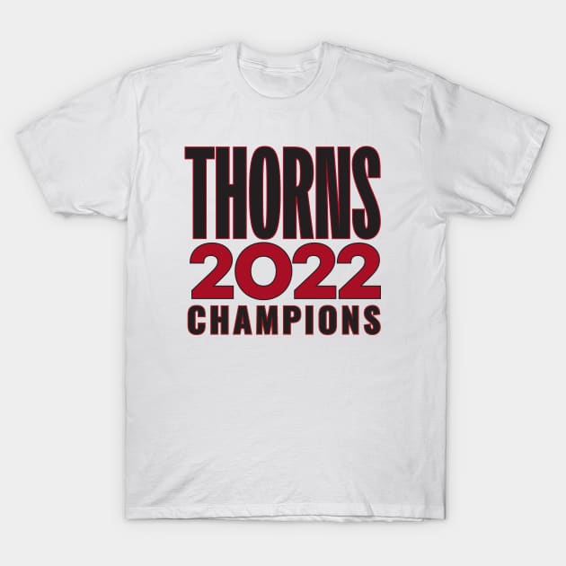 Thorns Champions 02 T-Shirt by Very Simple Graph